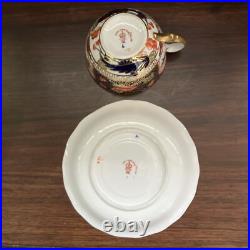 Royal Crown Derby Cup & Saucer #4591 c. 1905 MATCHING SET #1
