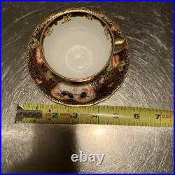 Royal Crown Derby Cup & Saucer #4591 c. 1905 MATCHING SET #1