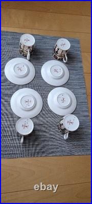 Royal Crown Derby Cup & Saucer Set (4 cups and saucers) Royal Crown Derby Cup & Saucer Set (4 cups and saucers)