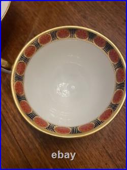 Royal Crown Derby Cup & Saucer Set A. 1297 From England Rare