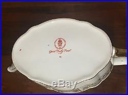 Royal Crown Derby DERBY PANEL 5-Cup Tea Pot & Lid 2nd Quality