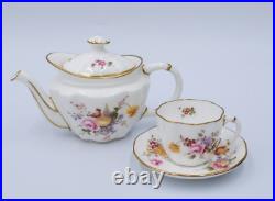 Royal Crown Derby DERBY POSIES 7pc Miniature Teapot Set MINT BOX Tray Cup Sugar