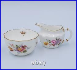 Royal Crown Derby DERBY POSIES 7pc Miniature Teapot Set MINT BOX Tray Cup Sugar