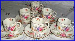 Royal Crown Derby DERBY POSIES Coffee Set