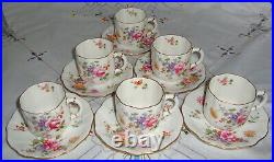 Royal Crown Derby DERBY POSIES Coffee Set