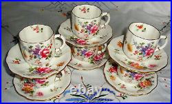 Royal Crown Derby DERBY POSIES Coffee Set