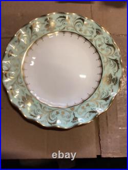 Royal Crown Derby Darley Abbey 8 FLUTED DESSERT PLATE Mint BRAND NEW