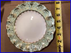 Royal Crown Derby Darley Abbey 8 FLUTED DESSERT PLATE Mint BRAND NEW