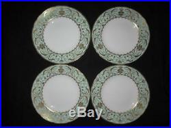 Royal Crown Derby Darley Abbey A1350 pattern 4 x Dinner Plates 10.5 inches