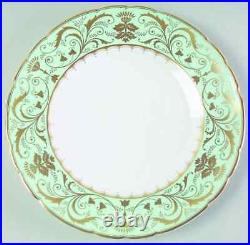 Royal Crown Derby Darley Abbey Harlequin Green Dinner Plate 5768546
