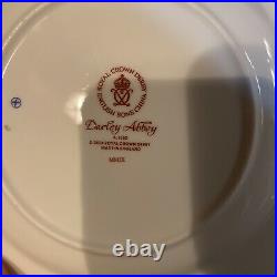 Royal Crown Derby Darley Abbey Salad Plate 8 1/2 Bone China England