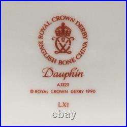 Royal Crown Derby Dauphin Oval Covered Vegetable Serving Dish Second Mark Ch7446