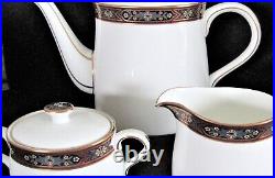 Royal Crown Derby Dauphin Teapot, Cream and Sugar Set