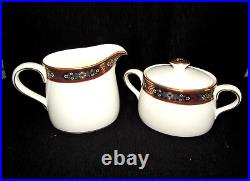 Royal Crown Derby Dauphin Teapot, Cream and Sugar Set