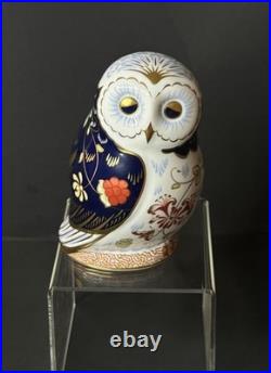Royal Crown Derby Daybreak Owl Paperweight