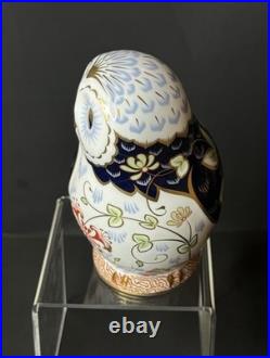 Royal Crown Derby Daybreak Owl Paperweight