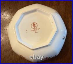Royal Crown Derby Days Octagonal 8.5 Vegetable Serving Bowl A1293 MINT