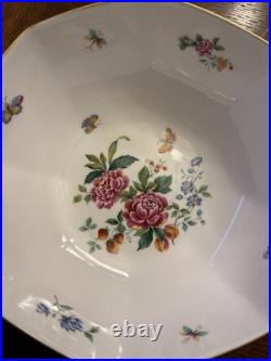 Royal Crown Derby Days Octagonal 8.5 Vegetable Serving Bowl A1293 MINT