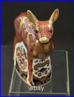 Royal Crown Derby Deer Fawn paperweight