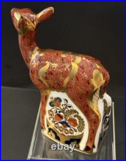 Royal Crown Derby Deer Fawn paperweight