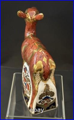 Royal Crown Derby Deer Fawn paperweight