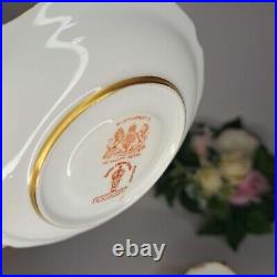 Royal Crown Derby Demitasse Cup and Saucer Hand painting Vintage