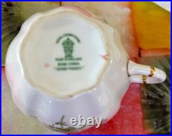 Royal Crown Derby Derby Posies 6 Cup Tea Pot & 2 Tea Cup with Saucer