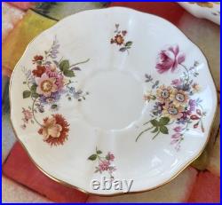 Royal Crown Derby Derby Posies 6 Cup Tea Pot & 2 Tea Cup with Saucer