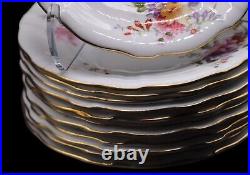 Royal Crown Derby Derby Posies Bread & Butter Plates Set of 12