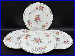 Royal Crown Derby Derby Posies Dinner Plates(Set of 4) Bone China England