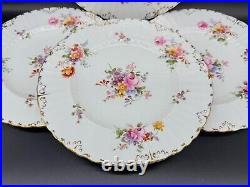 Royal Crown Derby Derby Posies Dinner Plates(Set of 4) Bone China England