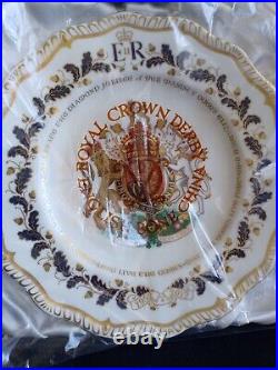 Royal Crown Derby Diamond Jubilee Gadroon Plate