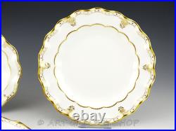 Royal Crown Derby ELIZABETH 5PC PLACE SETTING DINNER SALAD BREAD PLATE CUP SAUCE