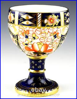 Royal Crown Derby England #2451 TRADITIONAL IMARI 4-3/4 CUP CHALICE WINE GOBLET