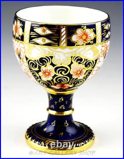 Royal Crown Derby England #2451 TRADITIONAL IMARI 4-3/4 CUP CHALICE WINE GOBLET