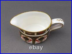 Royal Crown Derby England Old Imari 1128 Bone China Creamer Milk Jug