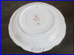 Royal Crown Derby England Regency Set Of 11 Demitasse Cup And Saucer White Gold