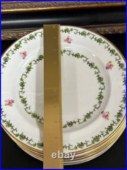 Royal Crown Derby England for Tiffany & Co. Porcelain Salad Plate. 11 Pieces