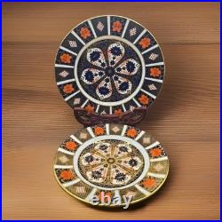 Royal Crown Derby English Bone China 1130 Dinner And Salad Plates