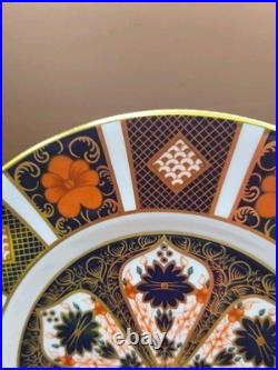 Royal Crown Derby English Bone China 1130 Dinner And Salad Plates