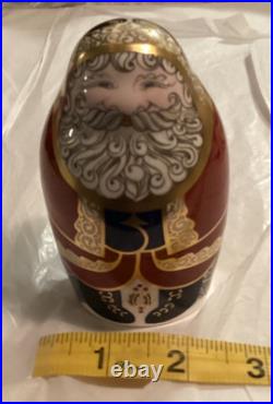 Royal Crown Derby English Bone China Santa Claus. (2.11.24)