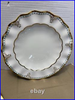 Royal Crown Derby English Bone China Set Of 4 Plates