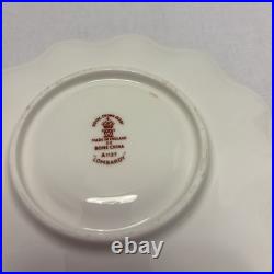 Royal Crown Derby English Bone China Set Of 4 Plates