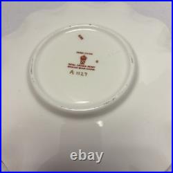 Royal Crown Derby English Bone China Set Of 4 Plates