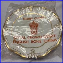 Royal Crown Derby English Bone China Set Of 4 Plates