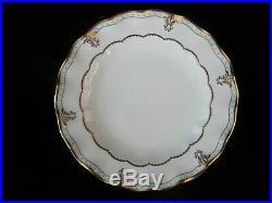 Royal Crown Derby English LOMBARDY Bone China A112 XLIV Cup Saucer Plate 6pc Set