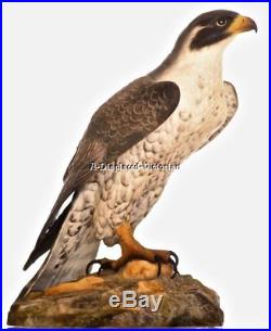 Royal Crown Derby FALCON Porcelain LARGE Rare Figurine MINT