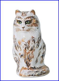 Royal Crown Derby FIFI CAT Paperweight Figurine