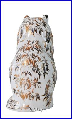 Royal Crown Derby FIFI CAT Paperweight Figurine