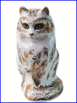 Royal Crown Derby FIFI CAT Paperweight Figurine
